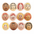 Yellow Door Emotion Stones, 12 Pieces YUS1021